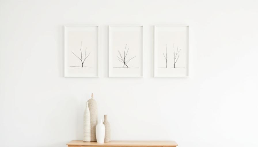 Styling bird prints in a modern room